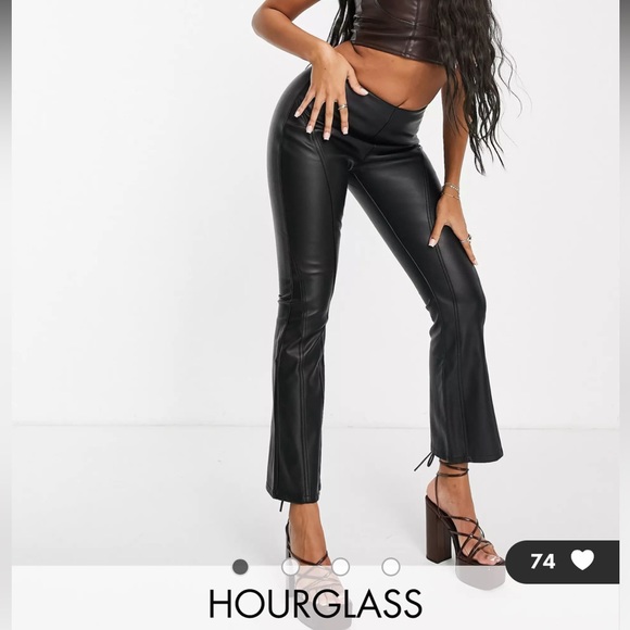 ASOS Faux Leather Pants - Picture 9 of 9